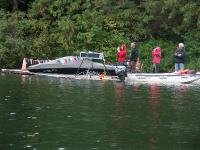 PICT5785 Race officials and timing display