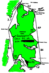 Bainbridge Island Marathon Course